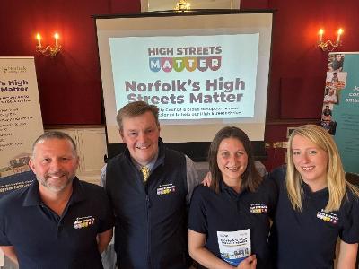 Members of the High Streets Matter team