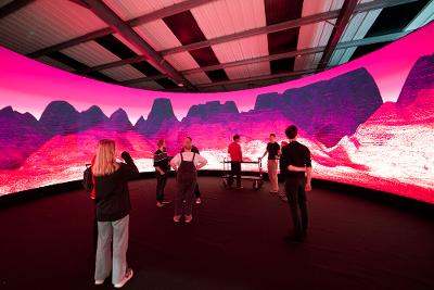 Immersive Visualisation and Simulation Lab Credit: Norwich University of the Arts